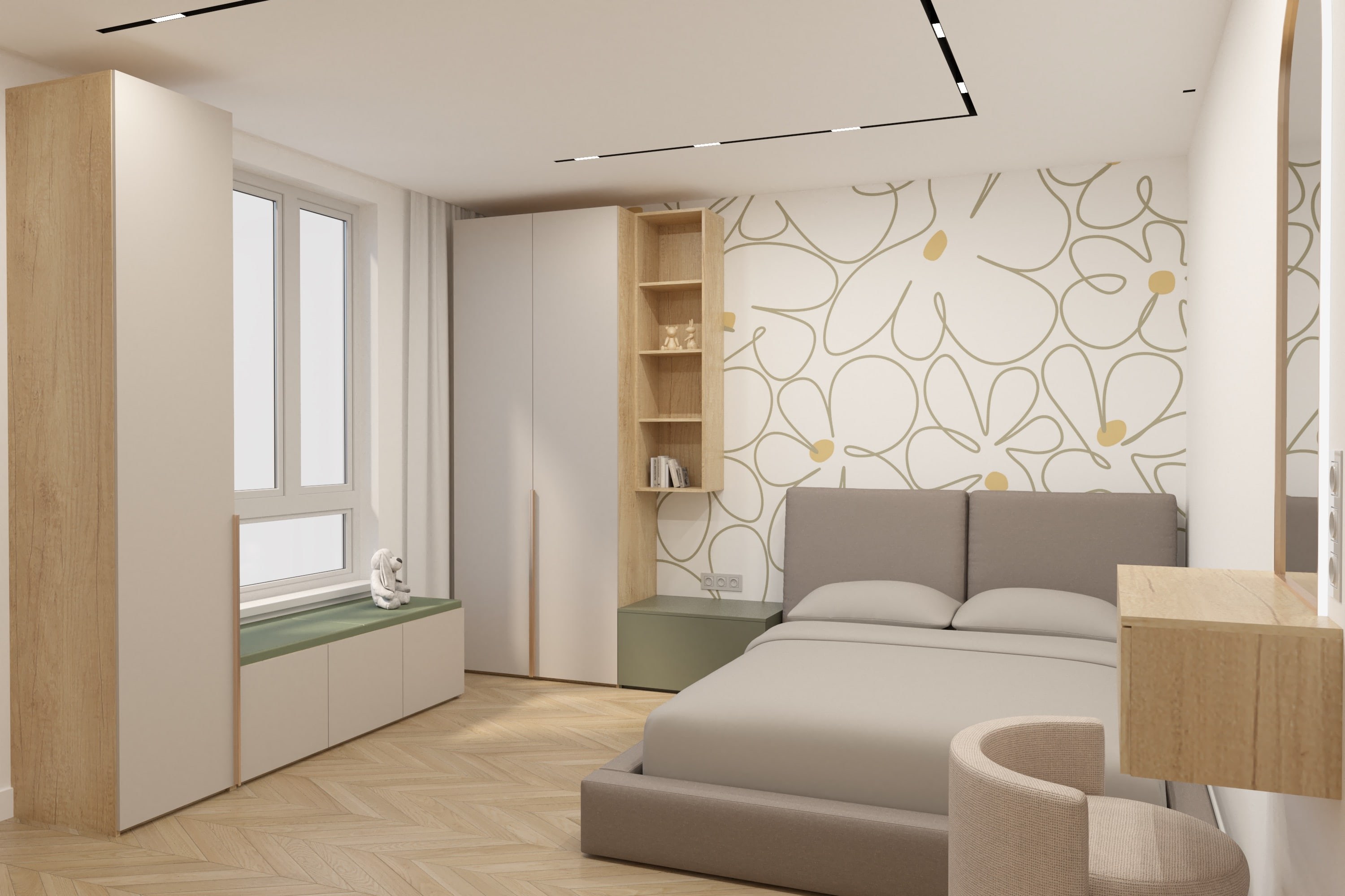 Мебель на заказ - спальня Томоэ