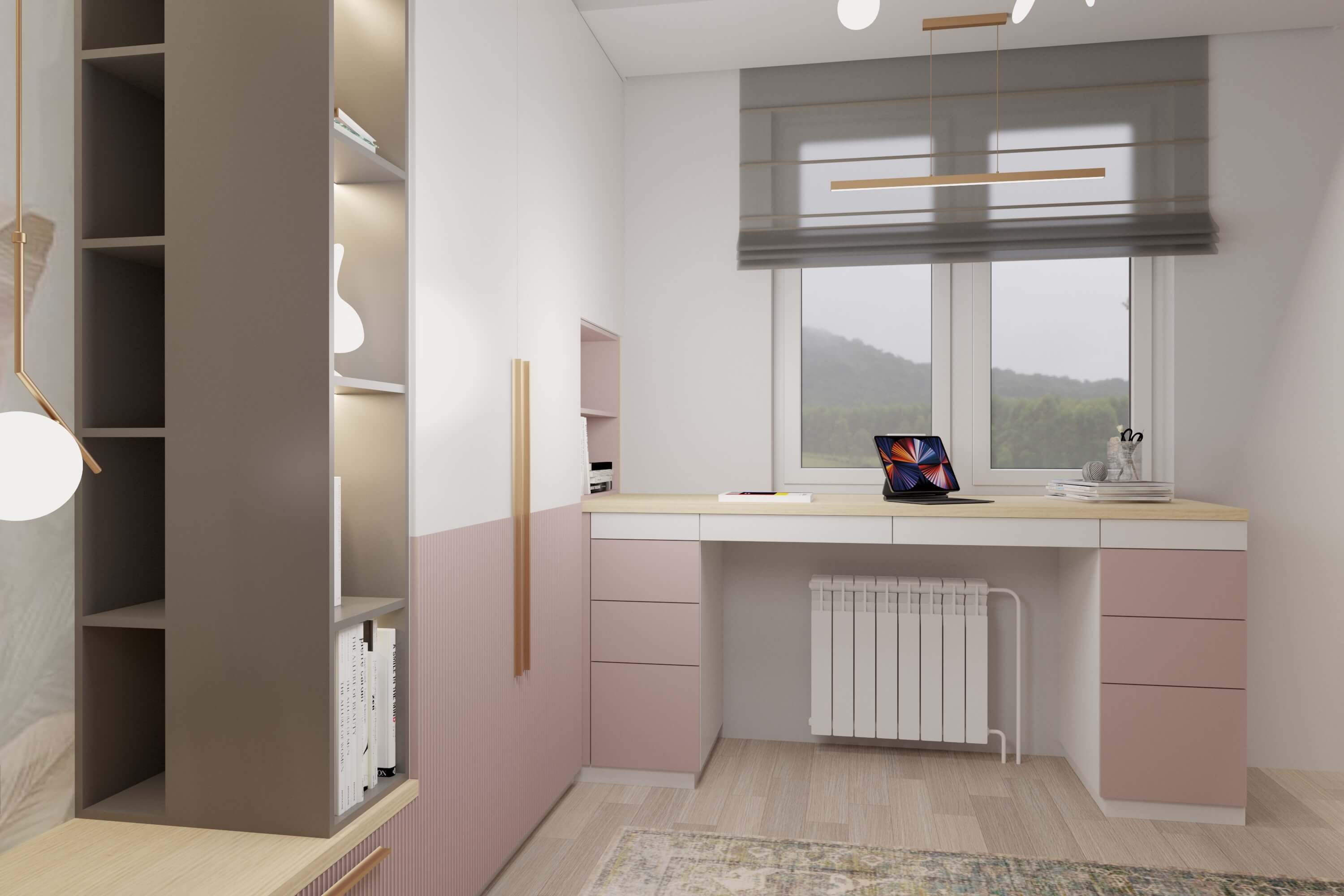 Письменный стол в комплекте для спальни