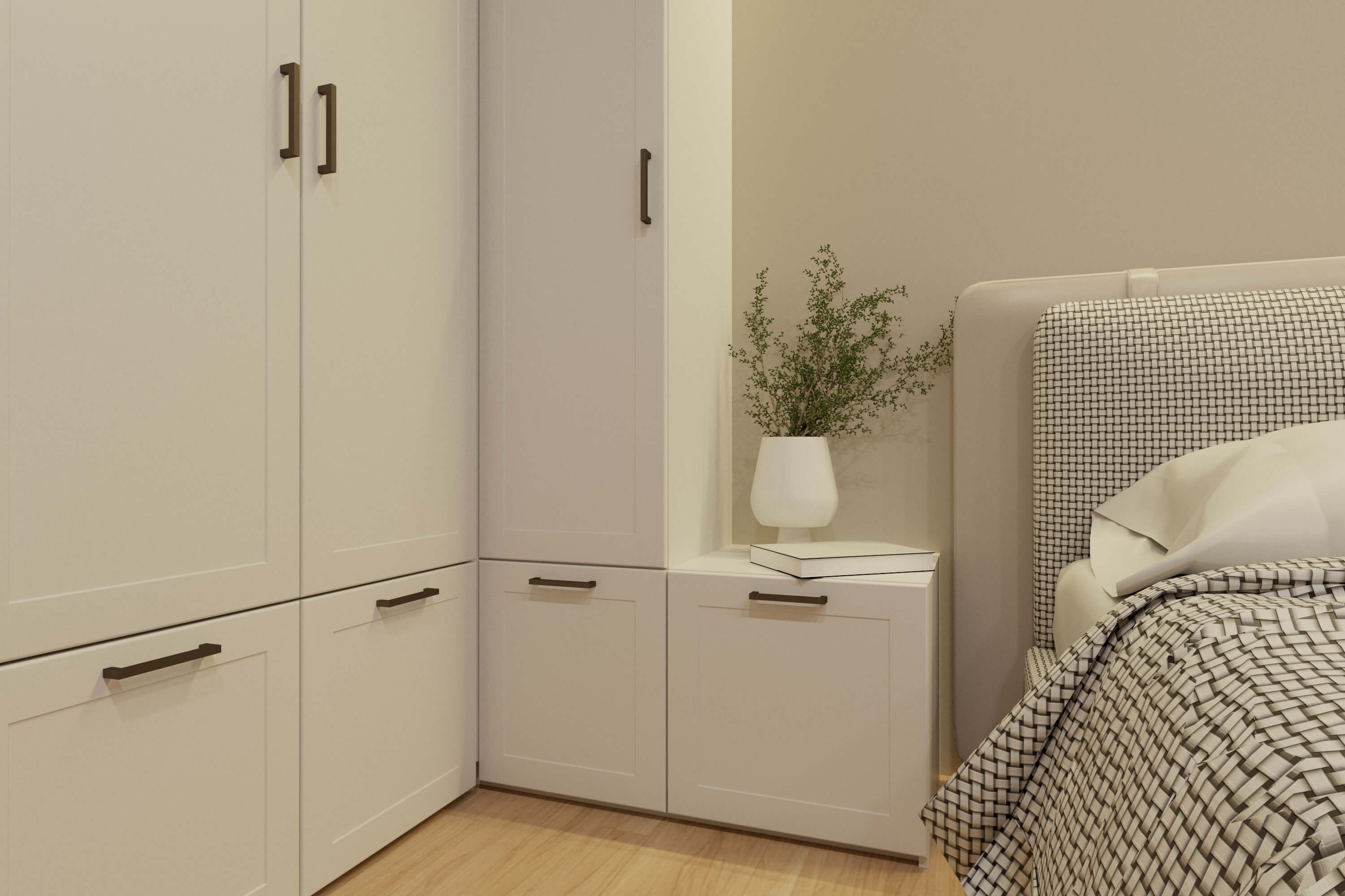 Тумба к кровите в стиле шафа