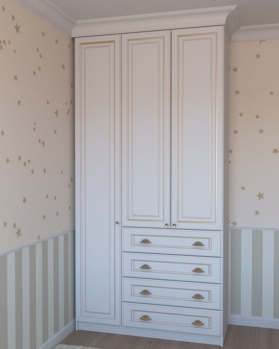 Шкаф в классическом стиле фото