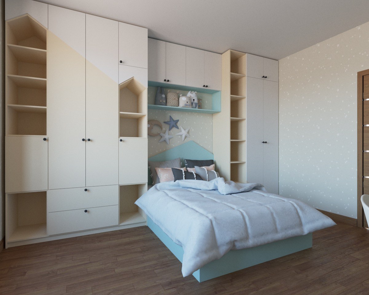 Комплект мебели для детской комнаты Блум фото