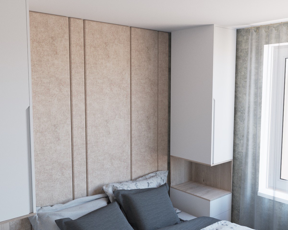 Необычная прикроватная тумба колонна фото