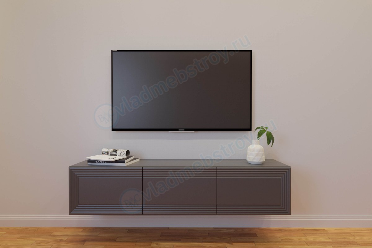 Тумба подвесная с тремя секциями