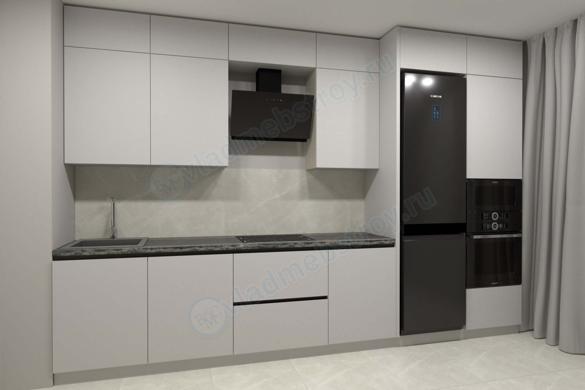 Потрясный хай тек дизайн кухни