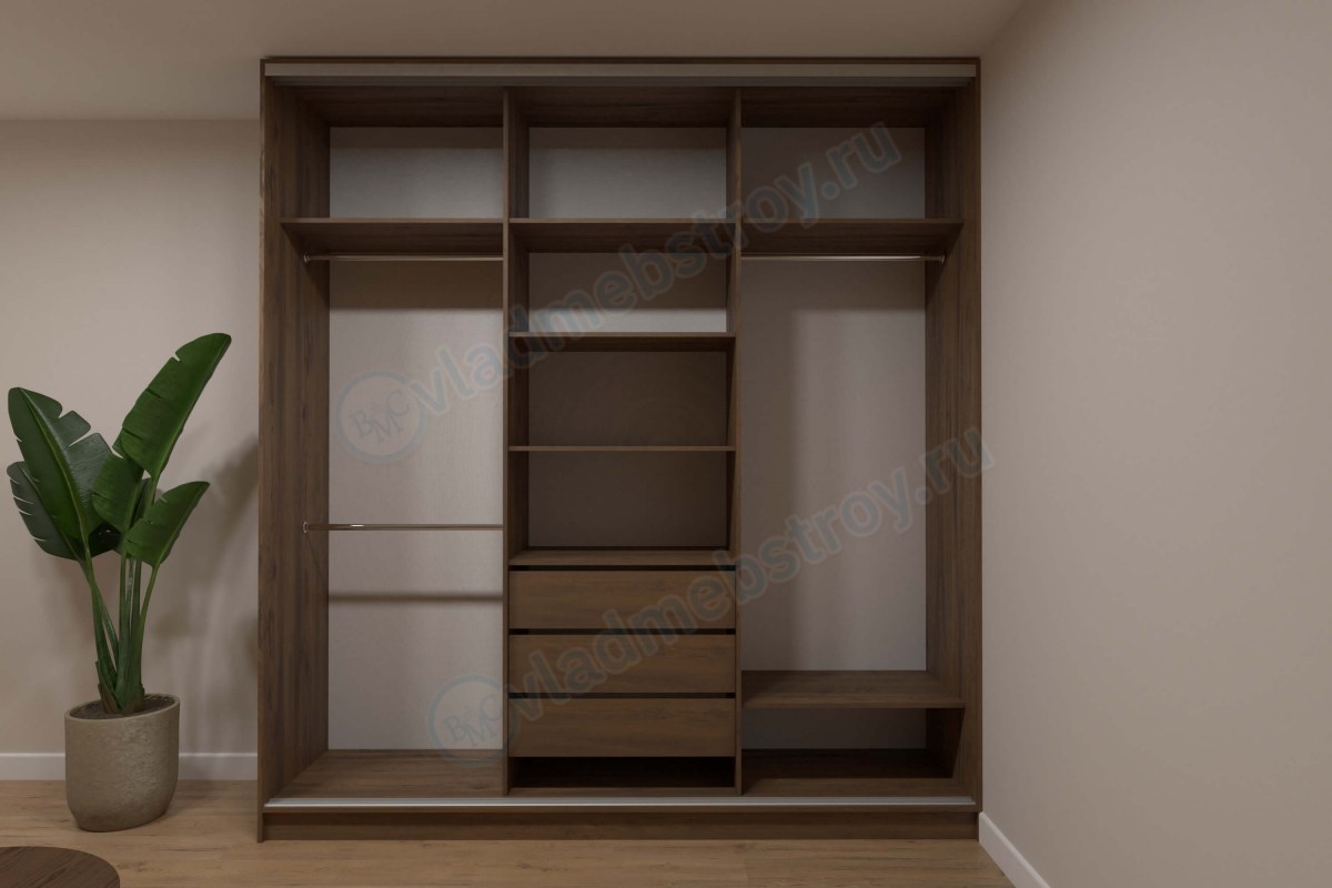 Удобный шкаф-купе Ян