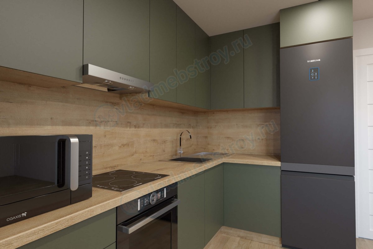 Крутой кухонный гарнитур фото