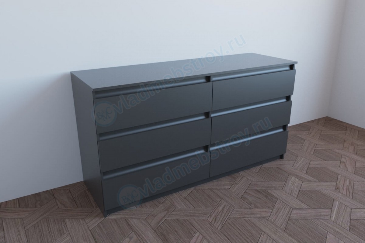 Черный комод фото