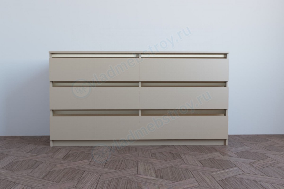 Золотистый комод фото