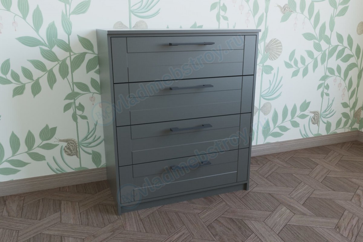 Темный комод из ЛДСП