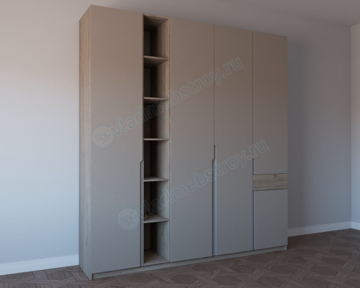 Распашной шкаф Холмс на заказ