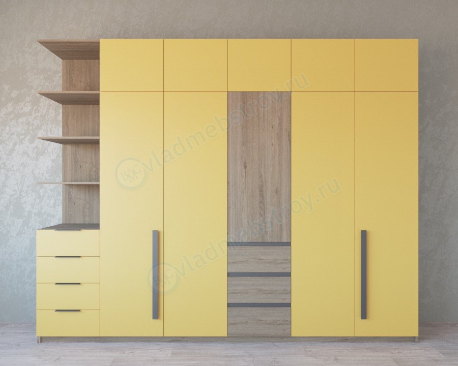 Красивый и необычный распашной шкаф Ламберт