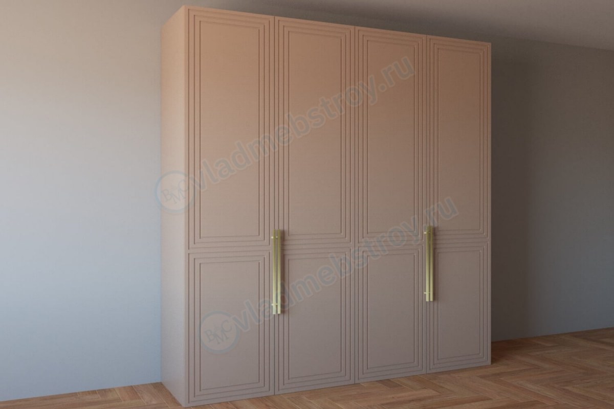 Распашной шкаф Робин со сложной фрезеровкой