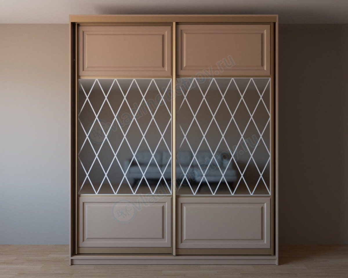 Шкаф-купе с зеркалом фото