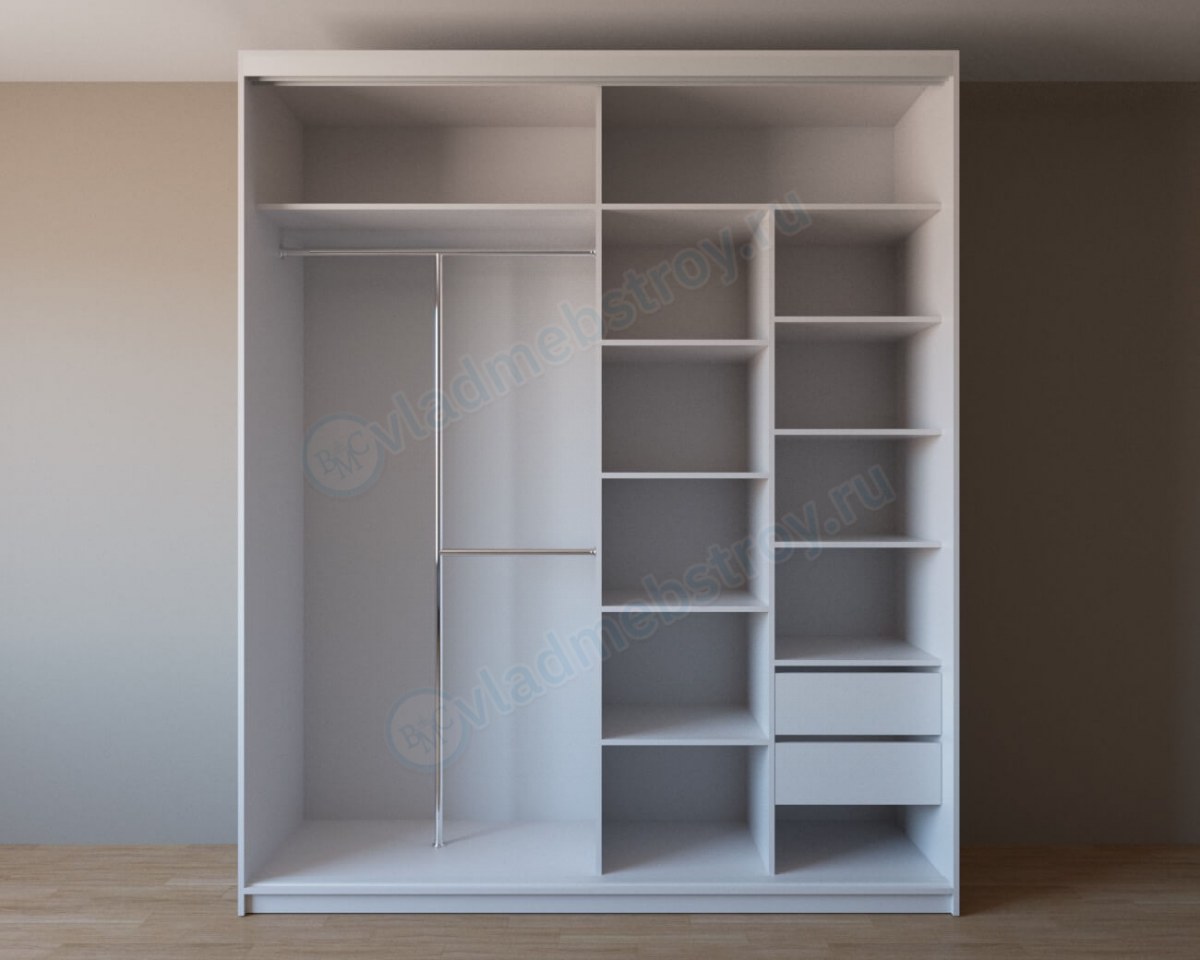 Внутрянка шкафа-купе Кэлеб