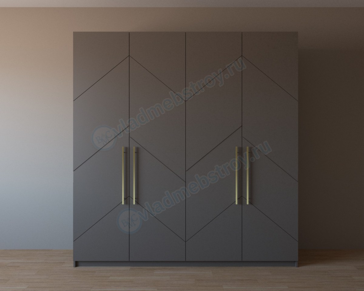 Темный вариант шкафа Оливер