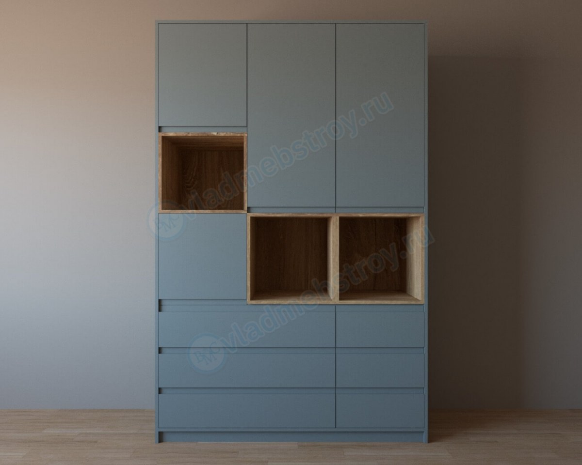 Шкаф с открытыми полками Николь фото