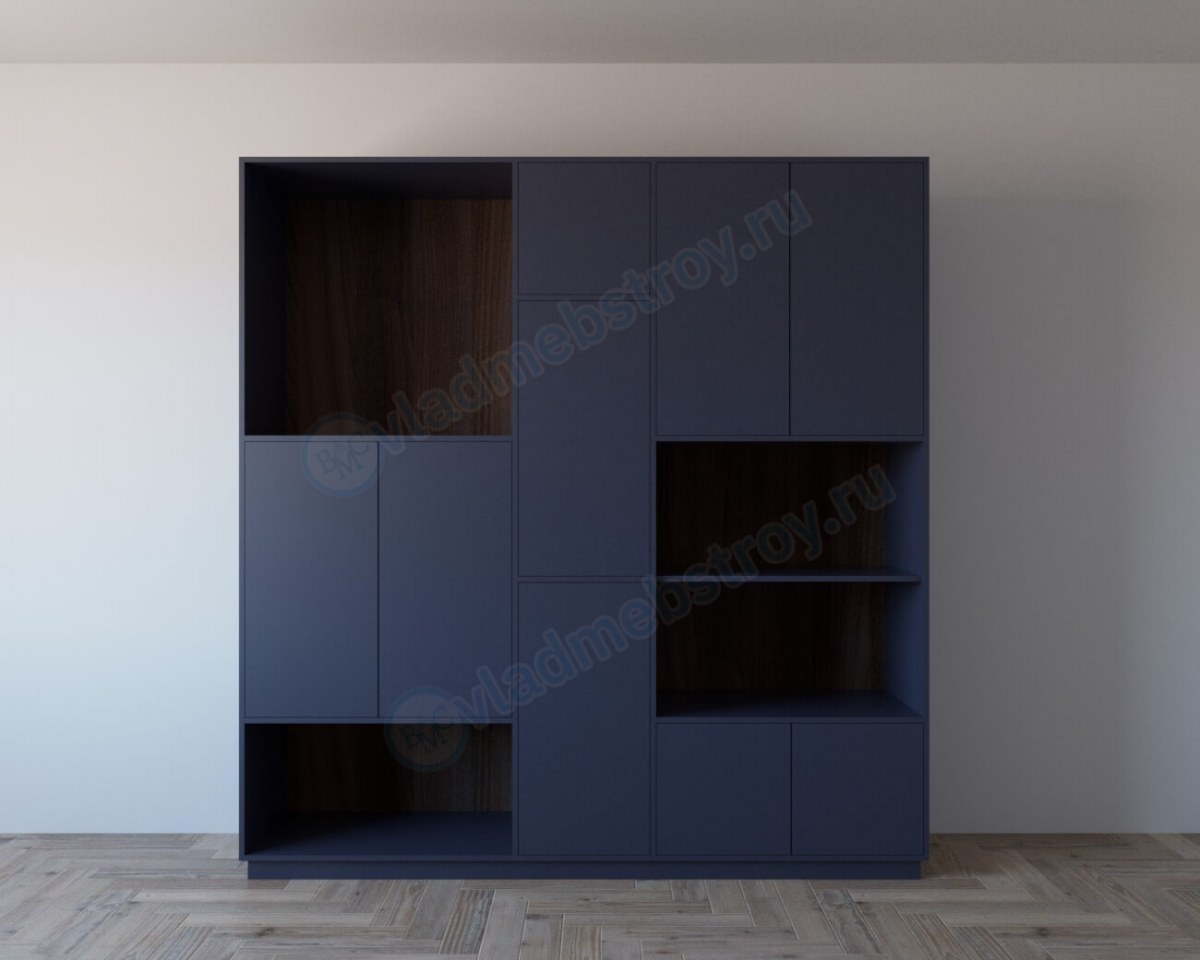 Классный и стильный шкаф Марция я полками