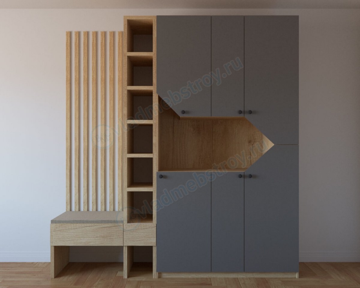 Распашной шкаф в прихожую