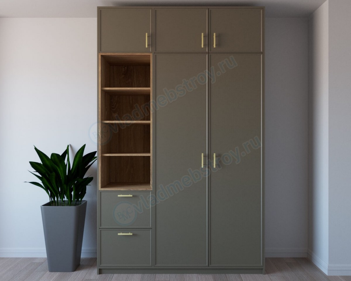 Качественный шкаф из ЛДСП и МДФ на заказ во Владимире