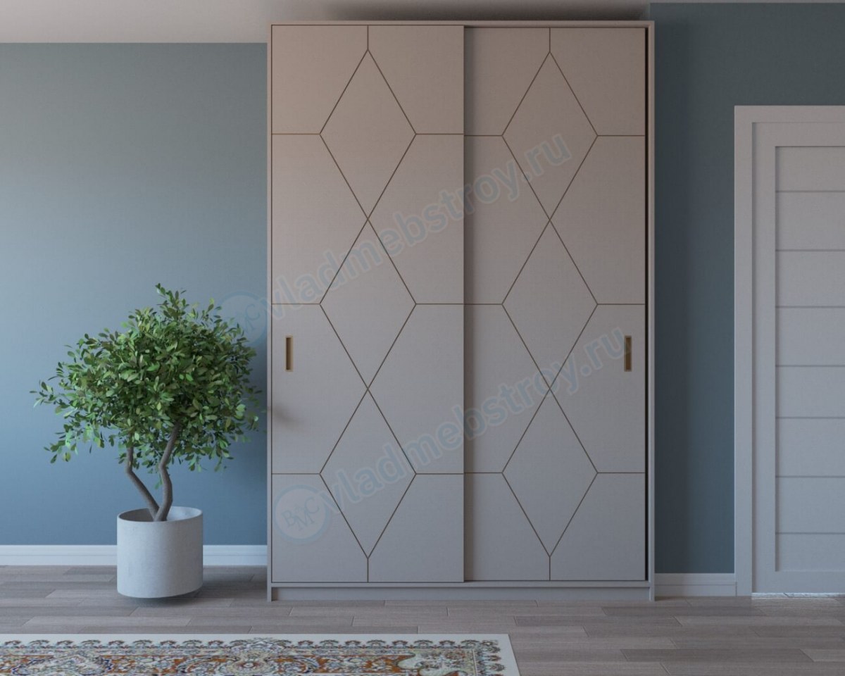 Шкаф-купе со скрытой системой Этриэль