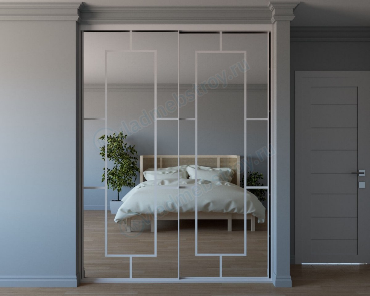 Встроенный в стену шкаф-купе Валтор