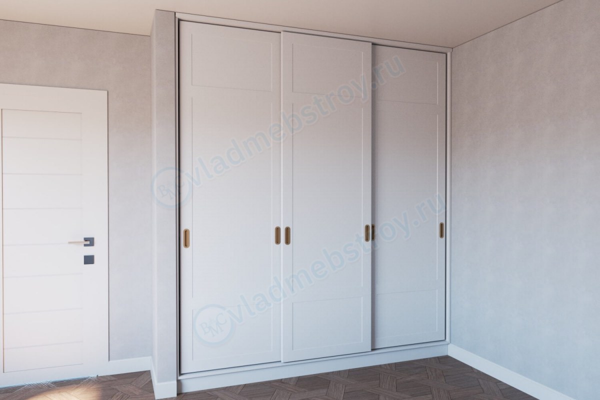 Встроенный шкаф купе в стену Лейна на заказ во Владимире