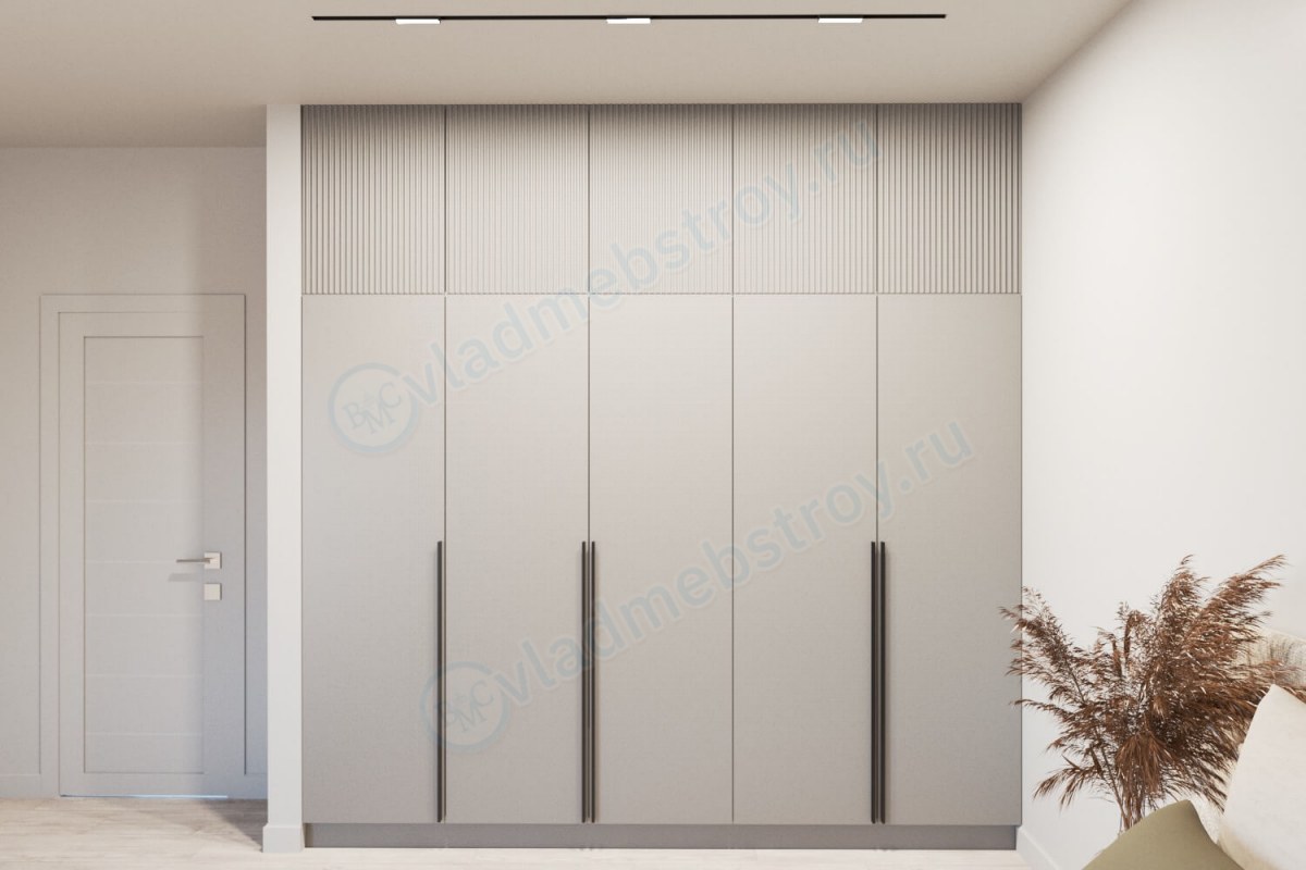 Распашной шкаф с антресолью Веларион