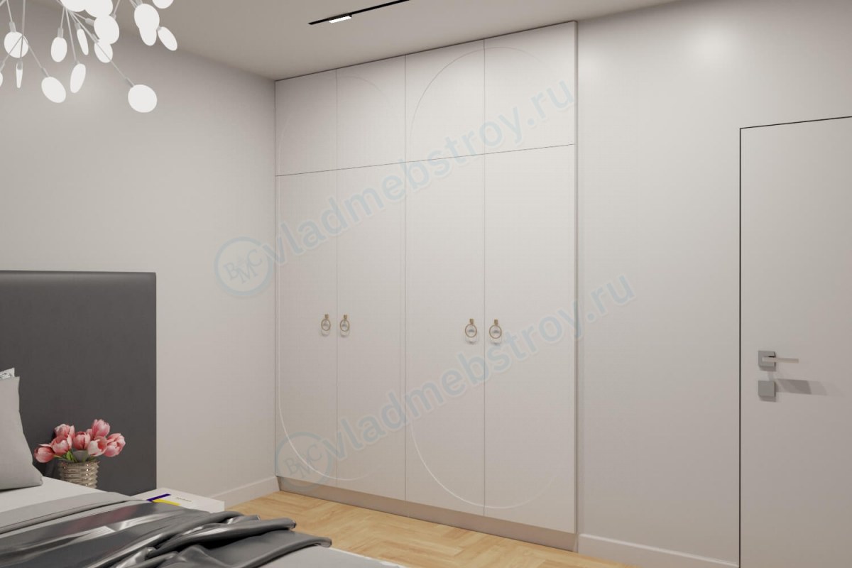 Стильный встроенный шкаф Каэр