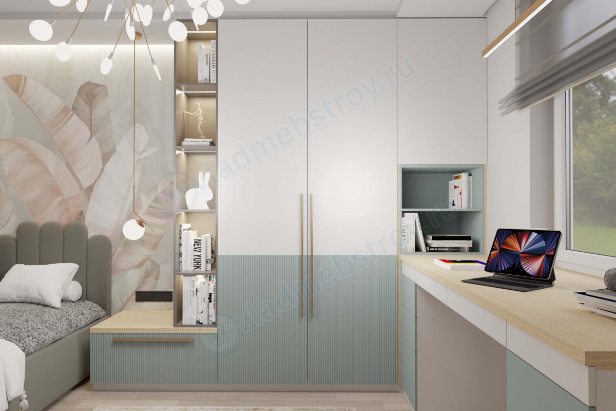 Красивый шкаф распашной Игни