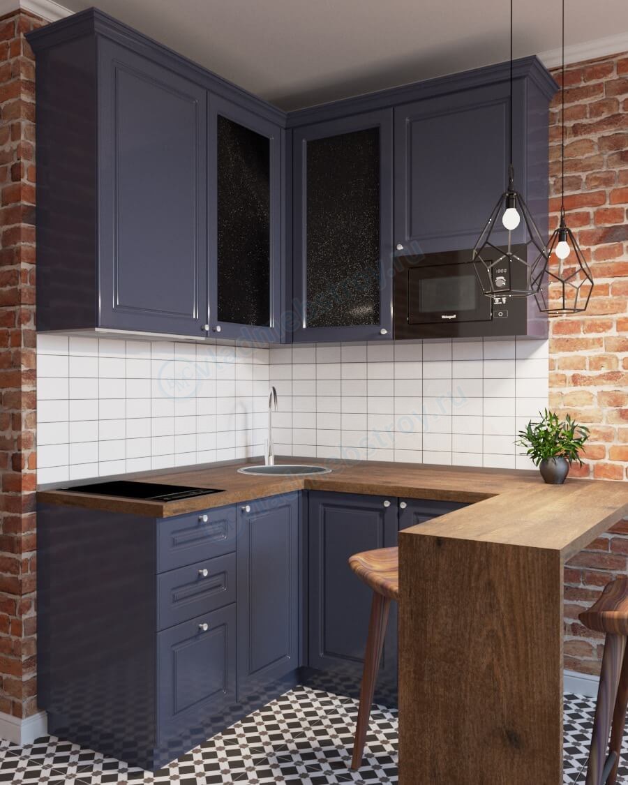 Кухня угловая Блаш фото