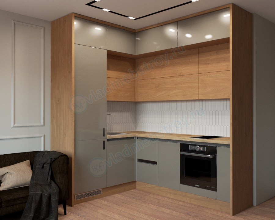 Современная небольшая кухня фото