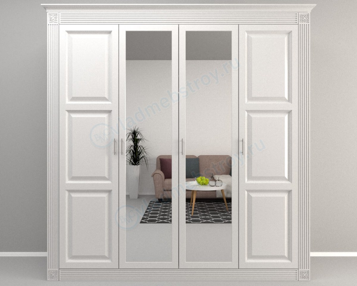 Стильный распашной шкаф Люцик фото