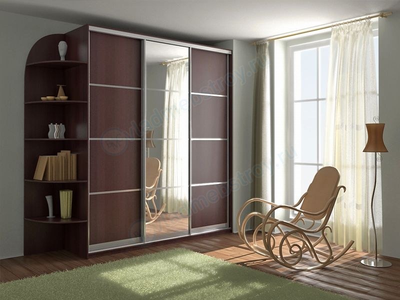 Шкаф-купе с профилем Версаль на заказ