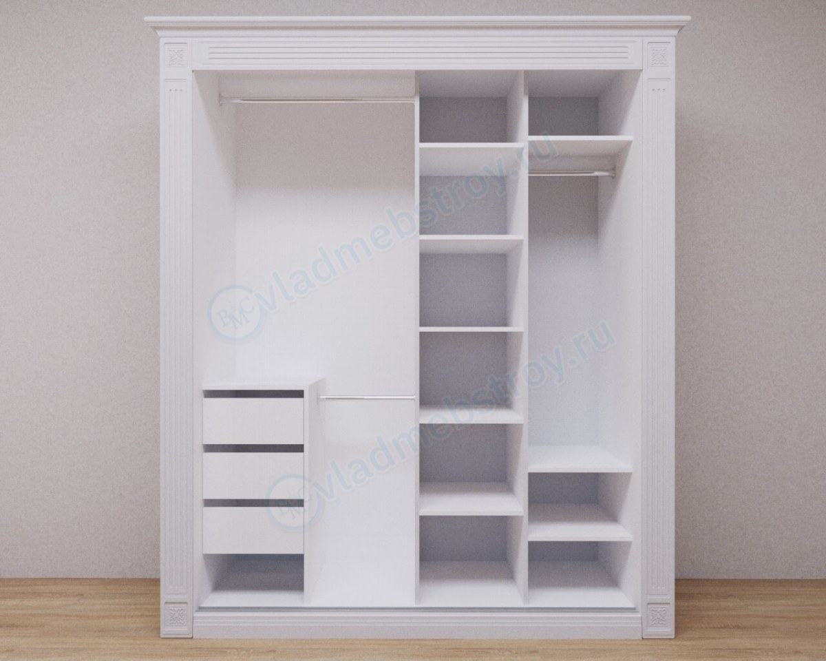 "Внутрянка" шкафа-купе Диаспро