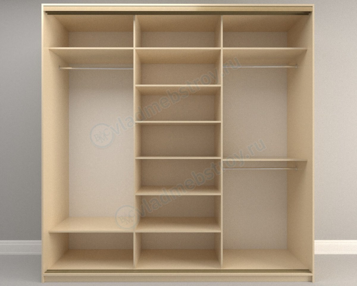 Шкаф-купе Мазер внутрянка шкафа