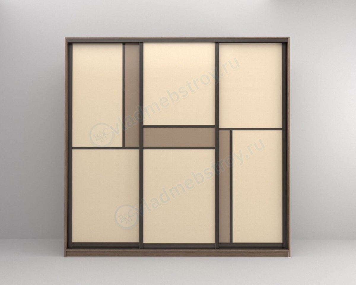 Шкаф-купе Парабола с необычным узором фото