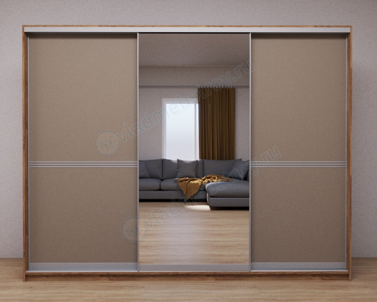 Шкаф-купе Серена светлый фото