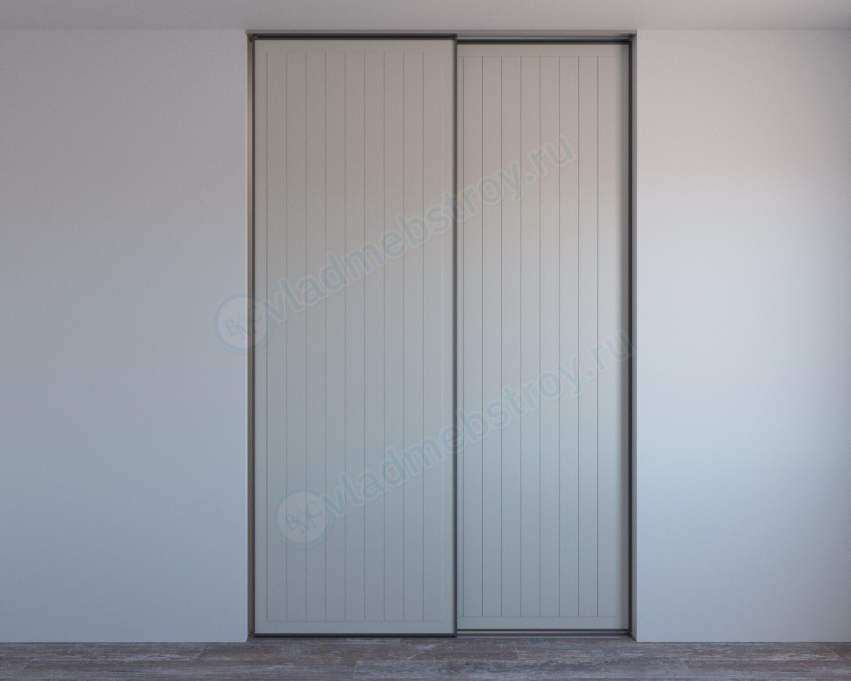 Гардеробная Муза белая фото дверей