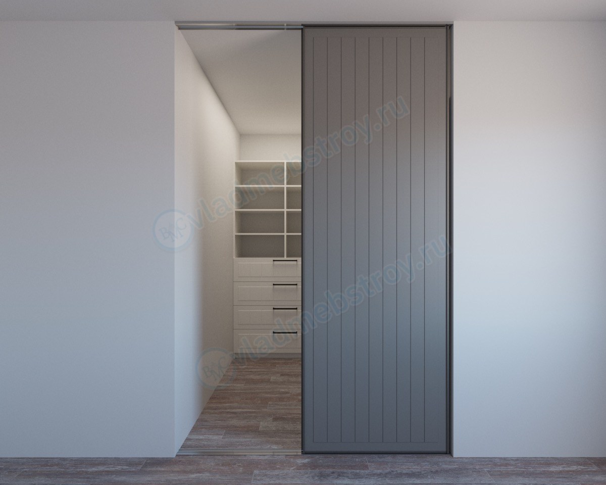 Гардеробная Муза в темном цвете фото