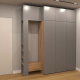 Удобный шкаф с боковым элементом Гвинам