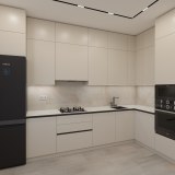 Кухня Леа угловая во всю стену