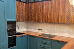 Роскошная кухня вашей мечты Шеврон (готовая работа)