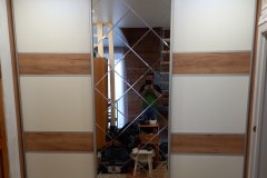 Большой шкаф купе с 3-мя створками фото