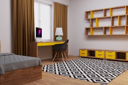 Комплект мебели для спальни "Ирма" фото