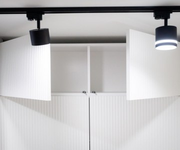 Антресоли с подсветкой фото