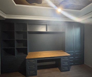 Премиальная мебель для кабинета в классическом стиле фото