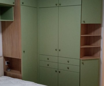 Большая стенка на заказ по эскизу клиента