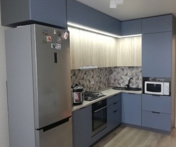 Высокий кухонный гарнитур фото