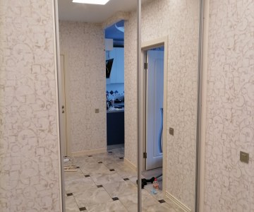 Пример правильно встроенного шкафа-купе фото