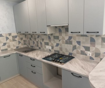 Кухонный гарнитур с баром фото